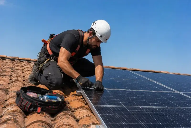 Maintenance et monitoring de panneaux solaires à Lagord