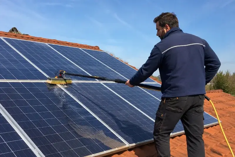 Nettoyage et entretien de panneaux solaires à Lagord